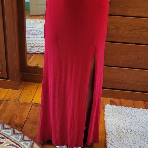 LaFemme size 8 ,red prom dress - Picture 7 of 10